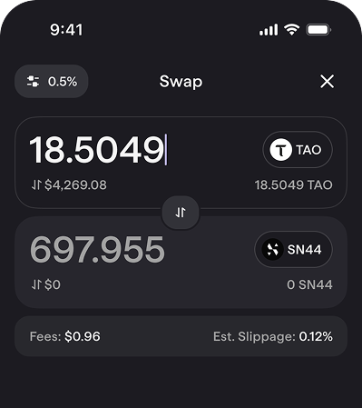 Trade and Stake